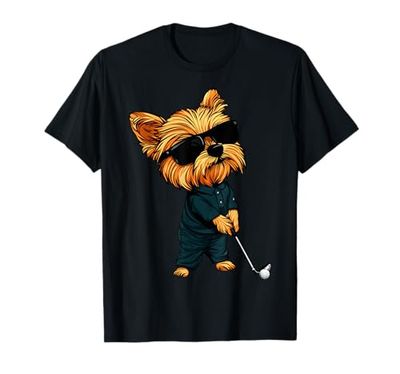 Yorkshire Terrier da golf Maglietta