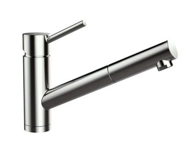 Schock 530120EDM Miscelatore da Cucina, Fusto in Acciaio Inox