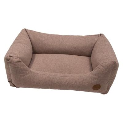 JACK AND VANILLA, Sofá para Mascotas Confort Excepcional, Diseño Elegante, Materiales duraderos, fácil de Mantener, tamaño 60 x 44 x 23 Pulgadas, Color Rosa Delicado