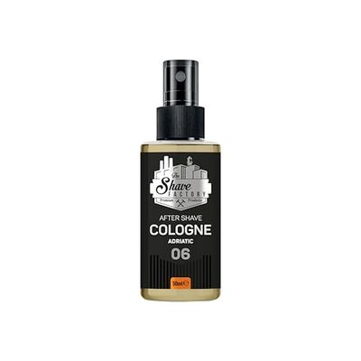 The Shave Factory After Shave Cologne - A Fragrant Essence For Impeccable After Shave Care For A Long-Lasting Sensation Of Freshness And Comfort (50ML, 06 Adriatic)
