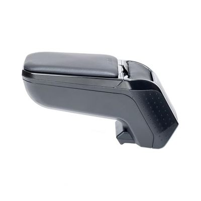 rati ARMSTER 2 Armrest Compatible with Renault Twingo 2014-/Smart ForTwo & ForFour2014-19/Smart EQ 2017-24 [Black,Vegan Leather] Armrest