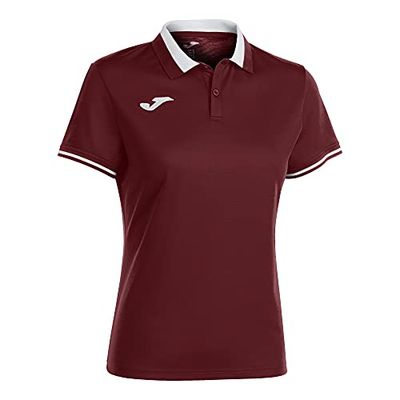 Joma Polo Manches Courtes Championnat VI Blanc Bordeaux, 901272.672.L