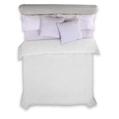 Bajera ajustable color hueso - Cama de 135/140 (alto 30 cm) - 100% algodón - 200 hilos. Gramage: 125