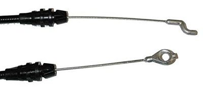 GREENSTAR Kabel remblokken motor aanpasbaar met oogjes/haken voor Castelgarden, zwart, 19141