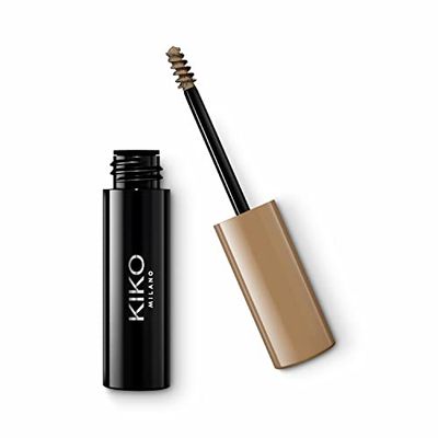 KIKO Milano Eyebrow Fibers Coloured Mascara 02 | Mascara Coloré Avec Fibres Pour Peigner Et Remplir Les Sourcils, Fini Brillant