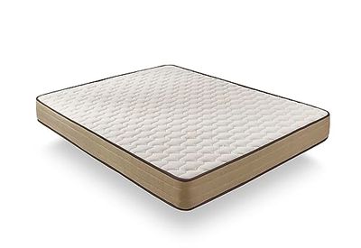 Ikon Sleep® Bamboo Eco Madrass, Höjd 18 cm, återvunnen kärna, Eco-Recycled dual-teknik, silikoniserade hålfibrer, stretchmaterial i bambu, 3D-kant, tillverkad i Spanien, mått 80 x 180 cm