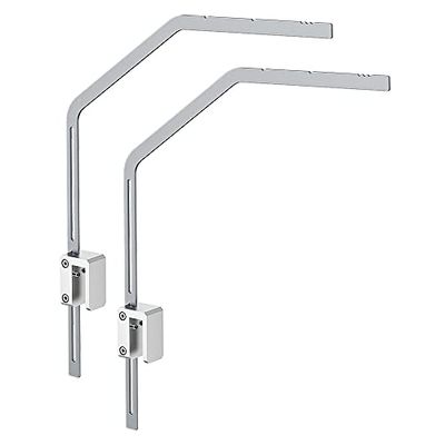 Hydor Support Supports AQAMAI S pour Lampes d'Aquarium Aqamai, en Aluminium, pour Épaisseur de Verre Max 16 mm