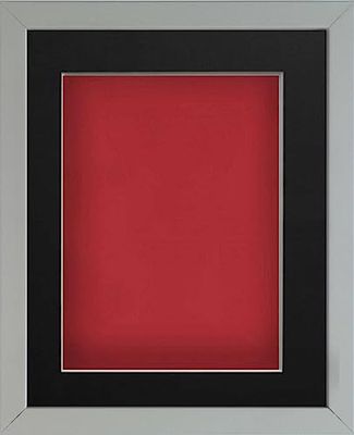 Frame Company Radcliffe Grey 10x10 with Red BB and Black Mount for 8x8