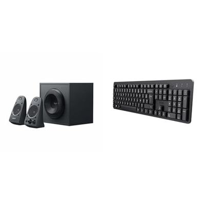 Logitech Z625 Système de & Trust ODY II Clavier sans Fil