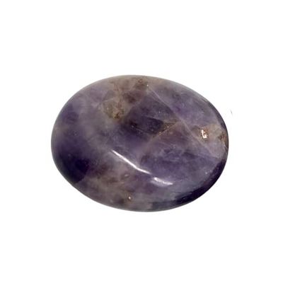 VIE Naturals Palm Stone, Oval, Amethyst, 5-7cm
