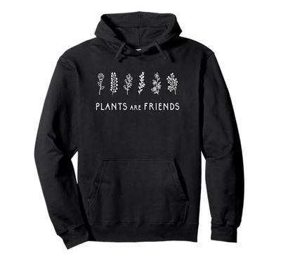 Plants Are Friends Cute House Plants Lover Beautiful Pullover Hoodie