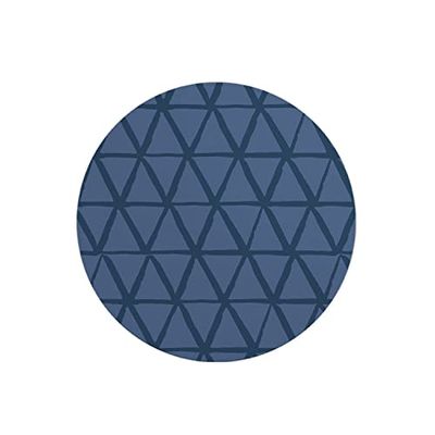 Questo Casa, Ronde digitaal bedrukte muismat, antislip onderkant, voor kantoor en thuis, diameter: 22 cm