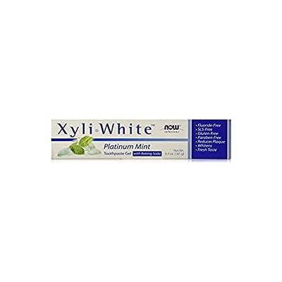 Now Xyliwhite Platinum Mint Toothpaste Gel with Baking Soda