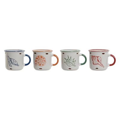 TAZA GRES 9X7X6,5 120 ML 4 SURT.