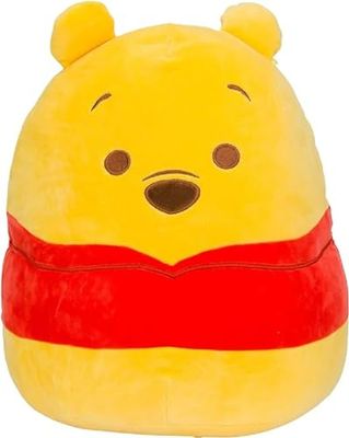 Squishmallows SQK0302 - Peluche Winnie the Pooh, 35 cm, ufficiale Kelly Toys