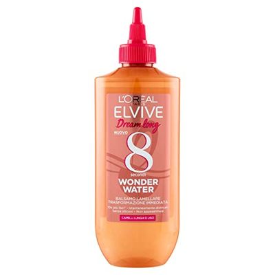L'Oréal Paris Elvive Wonder Water - Baume liquide avec technologie lamellaire, traitement pour cheveux longs et abîmés