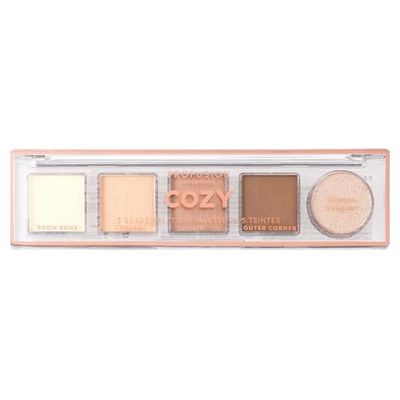 Profusion Cosmetics Mini Essentials 5 Shade Palette Features Richly Pigmented Colors with Travel Friendly Design and Crease Free Formula - Cozy