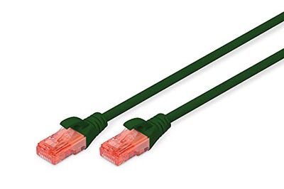 Digitus CAVO RETE UTP CAT 6 NON SCHERMATO MT 0,5 VERDE