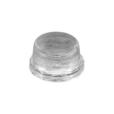 No Name GF16 - Pata antideslizante (redonda, 19,1 x 4,1 mm), color negro
