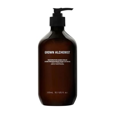 Grown Alchemist Restorative Hand Cream. Vanilj och apelsinskal. Non-Greasy Moisturizer that Soothes and Softens Hands, 300 ml (10,1 ounce)