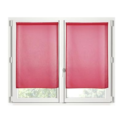 PAIRE DE BRISE BISE MONNA_DROIT ROUGE 60X90 cm