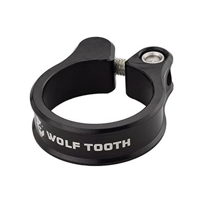 Wolf Tooth: Zadelpen Klem 36.4mm - Zwart - 36.4mm