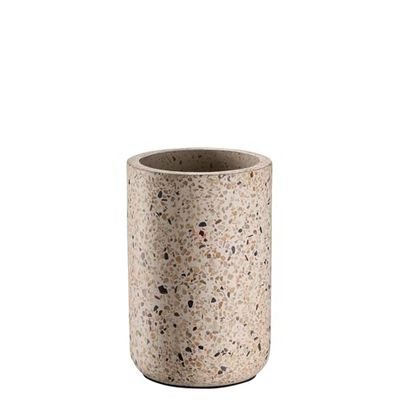 APS 36150 - Refrigeratore per bottiglie "Terrazzo" – Contenitore di alta qualità in calcestruzzo con fondo per mobili