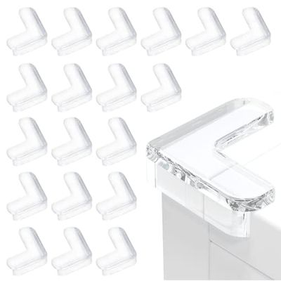 BillyBath Protection Coin de Table Bébé,Transparent et Haute élasticité,Protection Coin de Table et Meuble