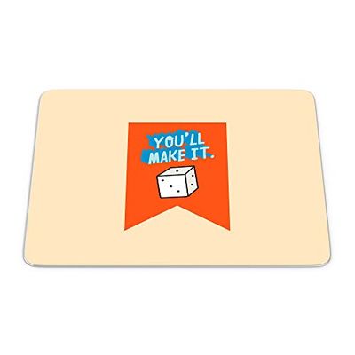 Bonamaison, Rectangle Pop Art Digital Printed Mouse Pad, Non-Slip Base, for Office and Home, Size: 22 x 18 cm