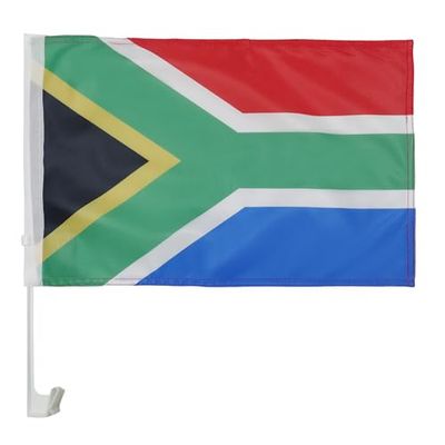 AZ FLAG Bandera de Coche Sudáfrica 45x30cm - Banderina Auto Sudafricana 30 x 45 cm, Banderita ventana coche, Car Flag