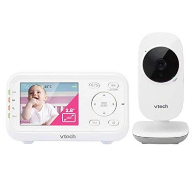 VTech - Babyfoon Video Clear, beeld en geluid, HD FHSS-technologie 2,8 GHz – BM3255 – versie FR