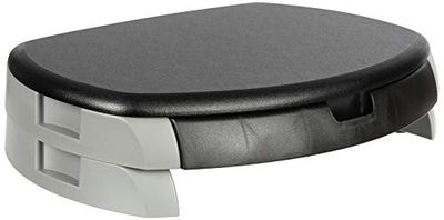 Q-Connect Suporte para monitor preto com gaveta