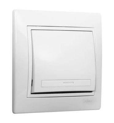 Mécanismes électriques - Série Europe - ERP03U BOUTON HOTTE BLANC SERIE EUROPE
