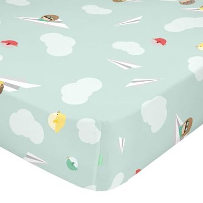 HappyFriday Happynois Hoeslaken, meerkleurig, 105 x 200 x 32 cm