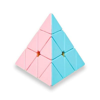 Cube Magique Couleurs Pastel, Lisse sans Autocollants, Sengso Holy Hand Legend Macaron, Correction des pannes et Rotation Facile, Speedcubing, Puzzle 3D, Coins Ronds (Cp3800)