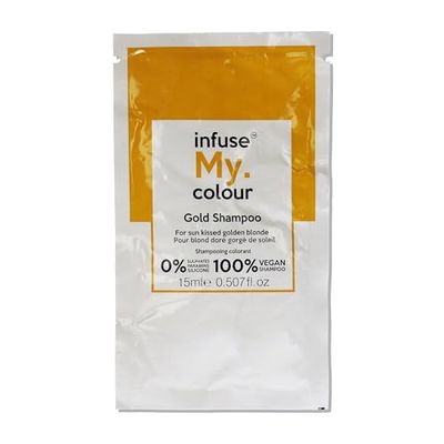 Infuse My Colour Gold Shampoo For Unisex 15 ml Shampoo