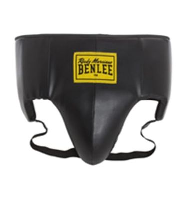 Benlee Rocky Marciano Uniseks - Lucca Artificial Leather Groinguard, Zwart, L