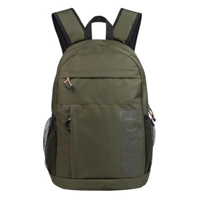 MUNICH Gym Sports Backpack Slim Khaki FW24, Uniseks, Volwassenen, Khaki, kaki