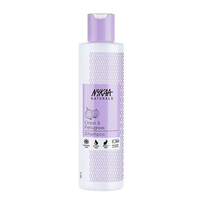 Nykaa Naturals Shampoo - Onion and Fenugreek for Women 6.76 oz Shampoo