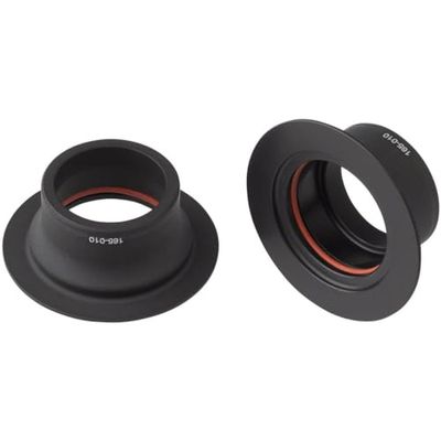 SRAM End Cap Set Front ZM2 HUB 15X110B, Adultos Unisex, Negro-Negro