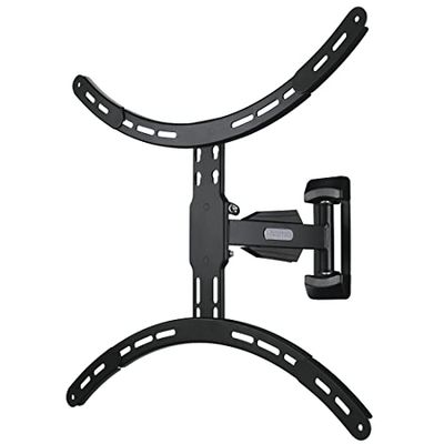 Hama TV-vägghållare fullmotion, lutbar, svängbar (helt flyttbar), 94 till 191 cm diagonal (37 till 75 tum), max. 45 kg, 1 arm, VESA upp till 600 x 500, svart
