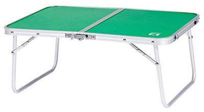 Cao Camping soffbord 60 x 40 x H25 cm aluminiumram/träfiberbricka (MDF) grön, 60 x 40 x 25 cm