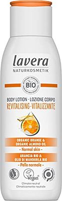 lavera Body Lotion Revitalising - Natural Cosmetics - vegan - Organic Orange & Organic Almond Oil - certified - 200ml
