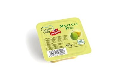 CampofrioHealth Care MANZANA Y PERA TRITURADA HEALTH CARE CAMPOFRIO 100G PACK DE 12 UDS (12X100G)