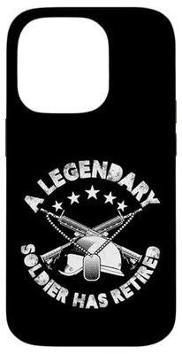 un soldado legendario se ha retirado Diseño Carcasa para iPhone 14 Pro