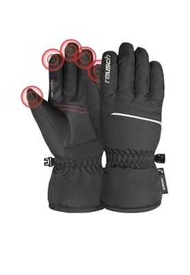 Reusch Junior Glove All Finger Touch guanti invernali caldi, antivento e traspiranti guanti da dito guanti da sci per bambini bambini adolescenti ragazze e ragazzi compatibili con il touchscreen