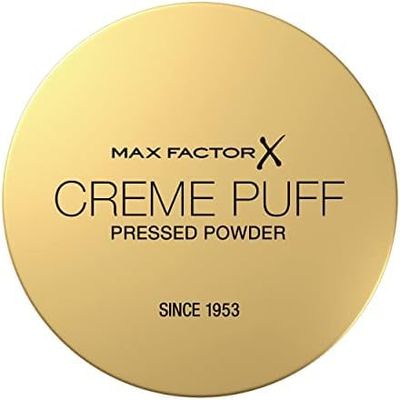 Max Factor Crème Puff Pressed Powder, 55 Candle Glow, 14g (Pack of 2)