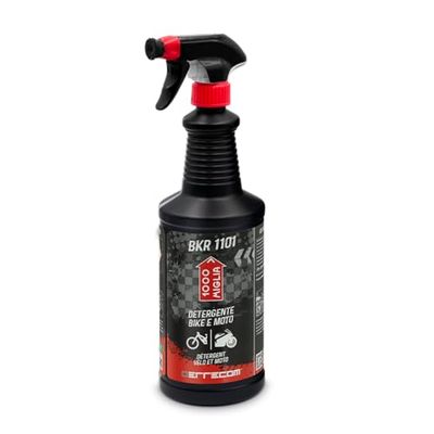 ERRECOM 1000 Miglia BKR 1101 Detergente Bici, Flacone da 1 L con Trigger