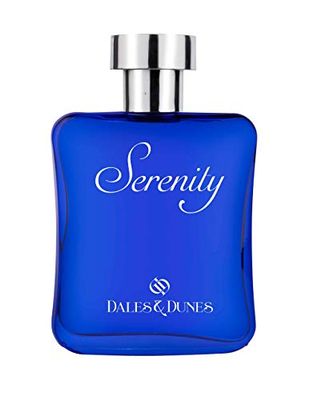 DALES & DUNES - SERENITY - Eau de Toilette Spray för kvinnor, parfym, lyxig doft med orange bergamot, rosa, amber vanilj, 100 ml