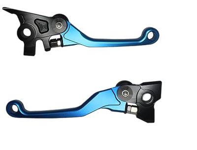 ACCOSSATO Paire de leviers bleus pour Ktm 125 SX de 2016 à 2022 (CC 125)